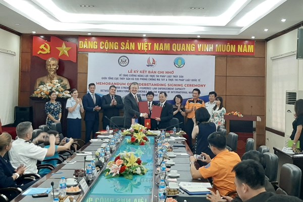 Hoa Kỳ hỗ trợ Việt Nam tăng cường năng lực thực thi pháp luật thủy sản