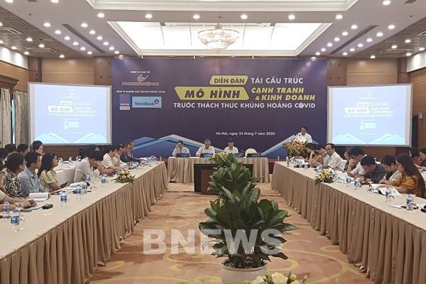 Tái cấu trúc doanh nghiệp để vực dậy sau dịch bệnh COVID-19