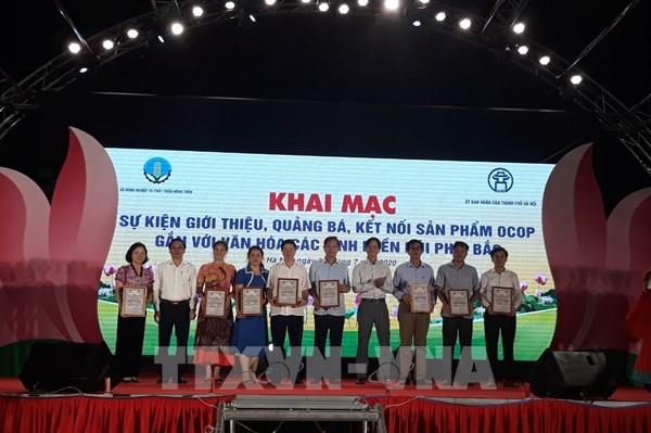 550 sản phẩm OCOP hội ngộ tại Thủ đô