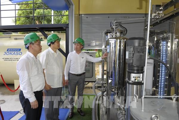 Vận hành hệ thống xử lý nước thải làng nghề thông minh đầu tiên tại Việt Nam