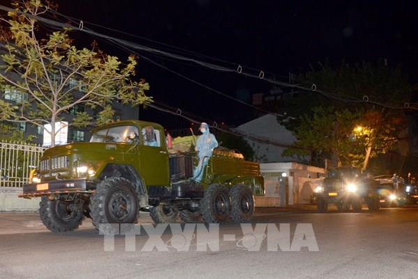 Đà Nẵng phun khử khuẩn 2 bệnh viện phát hiện các ca COVID-19 mới