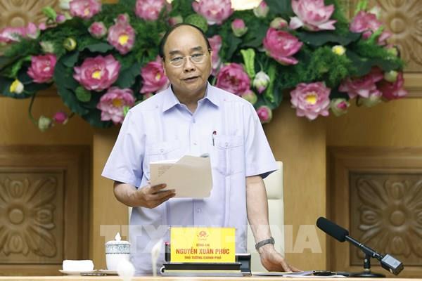 Thủ tướng Nguyễn Xuân Phúc chủ trì họp cơ cấu lại hệ thống các tổ chức tín dụng