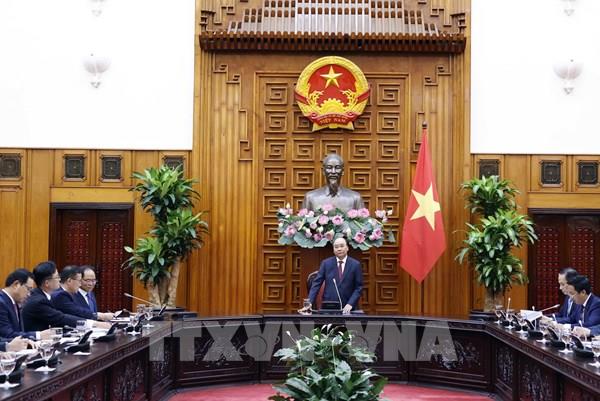 Thủ tướng tiếp các doanh nghiệp Hàn Quốc đầu tư tại Việt Nam
