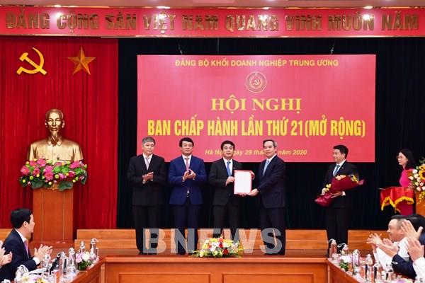 Ông Nghiêm Xuân Thành giữ chức Ủy viên Ban Thường vụ Đảng ủy Khối DNTW