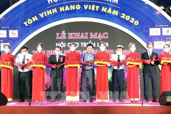 Khai mạc Hội chợ Triển lãm “Tôn vinh hàng Việt - năm 2020”