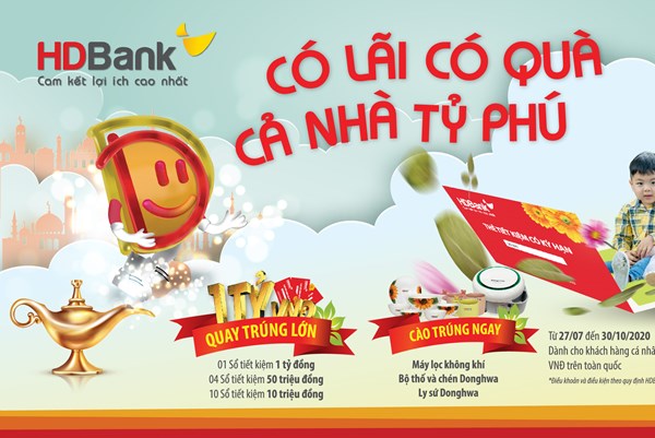Cơ hội trở thành tỷ phú tại HDBank