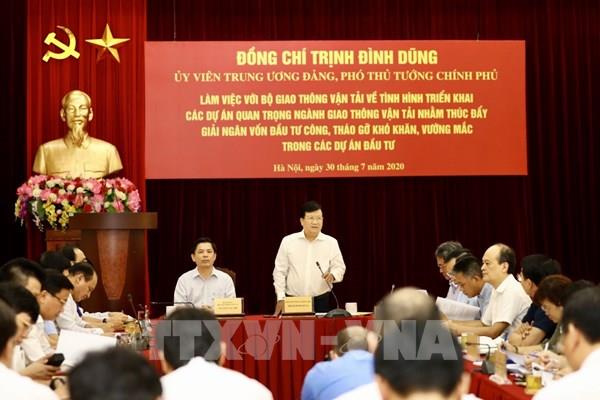 Bộ Giao thông Vận tải: Giải ngân vốn đầu tư công đạt 33,7% kế hoạch