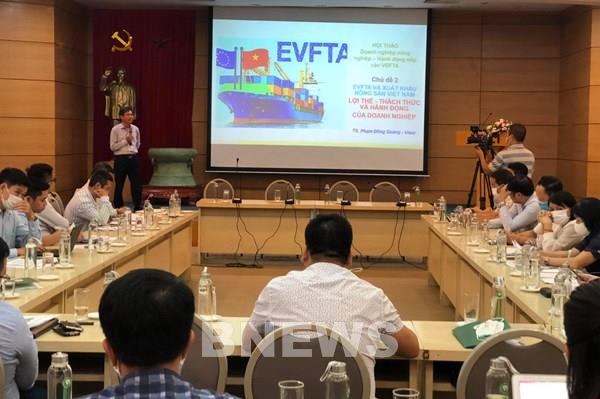 Doanh nghiệp nông sản tiếp cận Hiệp định EVFTA