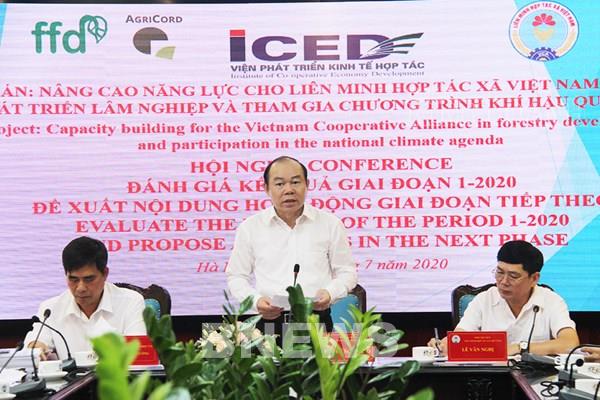 Tăng năng lực cho các hợp tác xã trong phát triển lâm nghiệp