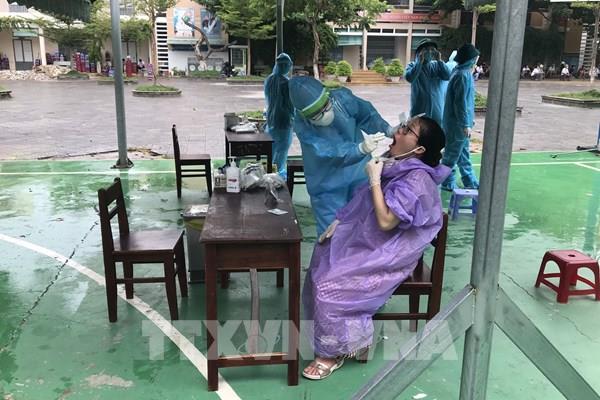 Xét nghiệm gần 3.000 người trong khu vực phong tỏa tại Đà Nẵng