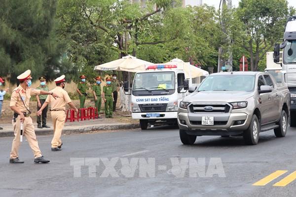 Dịch COVID-19: Đà Nẵng lập 8 điểm chốt tại các cửa ngõ ra vào thành phố