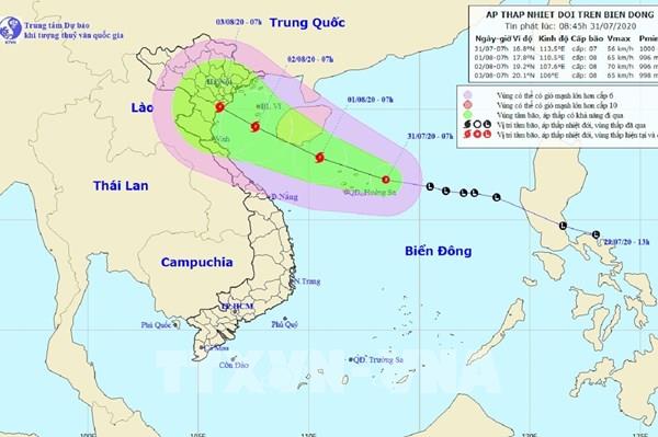 Áp thấp nhiệt đới khả năng mạnh lên thành bão