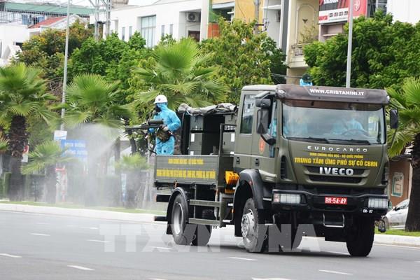 Đà Nẵng khử khuẩn, xử lý môi trường tại 26 khu vực