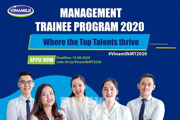Vinamilk chính thức khởi động chương trình “Quản trị viên tập sự 2020”