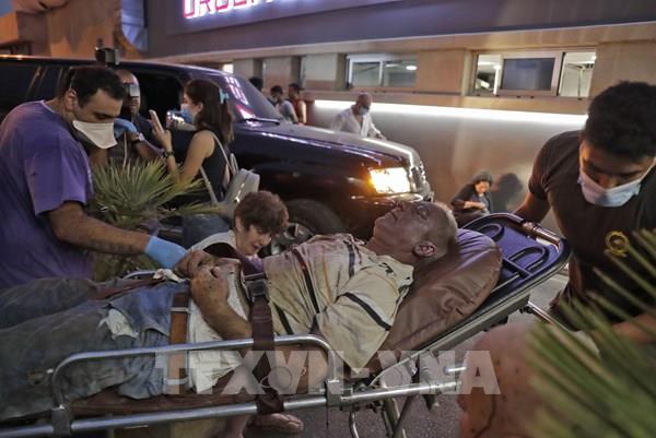 Vụ nổ ở Beirut:  Hơn 5.000 người bị thương và 250.000 người mất nhà cửa​ 