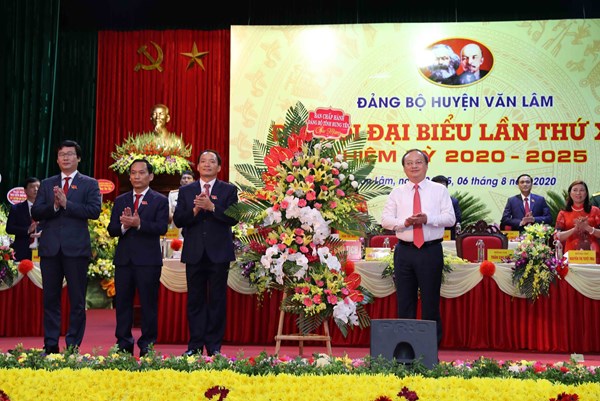 Văn Lâm (Hưng Yên) phấn đấu thành huyện công nghiệp và đô thị loại 3 vào năm 2025