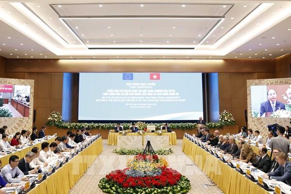 Thủ tướng: EVFTA như "tuyến đường cao tốc lớn" nối gần EU với Việt Nam