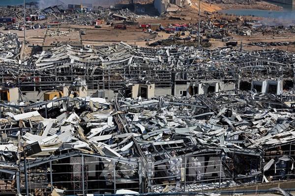 Vụ nổ tại Beirut gây thiệt hại cho Liban hơn 15 tỷ USD