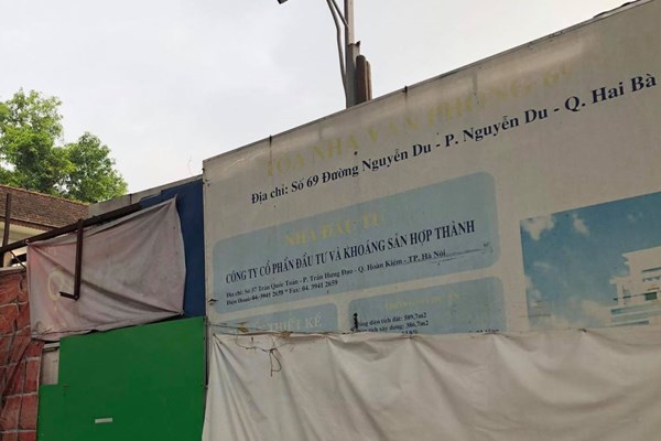 Kết luận thanh tra về khu đất 69 Nguyễn Du liên quan đến Tổng Công ty PVC Hà Nội