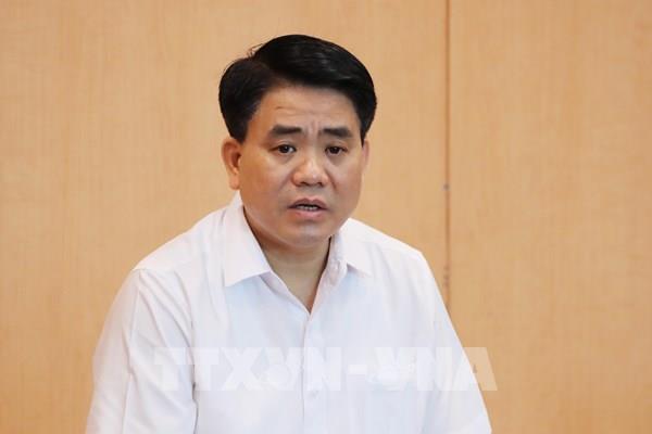 Ông Nguyễn Đức Chung bị tạm đình chỉ tư cách đại biểu HĐND thành phố Hà Nội