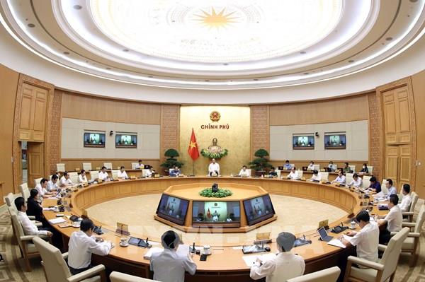 Thủ tướng chủ trì phiên họp Chính phủ chuyên đề xây dựng pháp luật