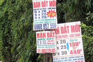 Xử lý tình trạng rao bán đất nền trái phép trên mạng xã hội ở Đồng Nai