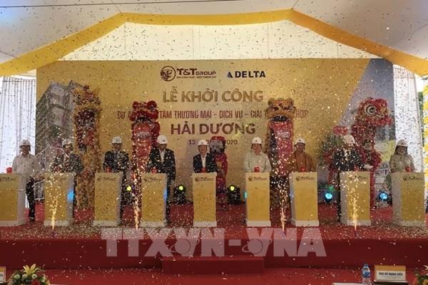 Khởi công xây dựng trung tâm thương mại hiện đại nhất tỉnh Hải Dương