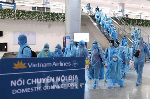 Dịch COVID-19: Thành phố Hồ Chí Minh đón 297 du khách từ "tâm dịch" Đà Nẵng trở về  