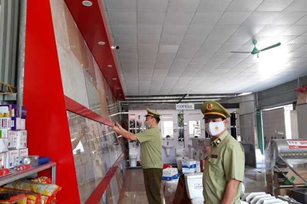Siết chặt, kiểm tra hoạt động kinh doanh vật liệu xây dựng