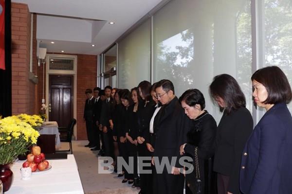 Lễ viếng nguyên Tổng Bí thư Lê Khả Phiêu tại Canada