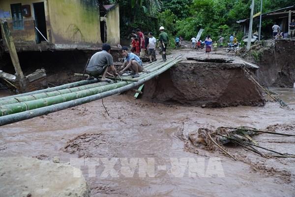 Mưa lũ gây thiệt hại nặng nề tại huyện Nậm Pồ (Điện Biên)
