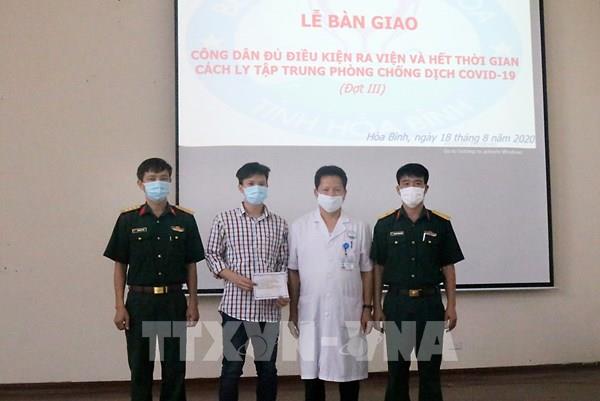 Dịch COVID-19: Bệnh nhân thứ 6 điều trị tại Hòa Bình được công bố khỏi bệnh