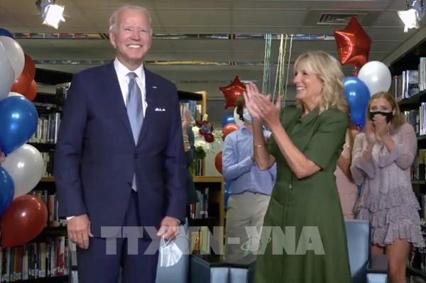 Ông Joe Biden khẳng định sự đề cử của đảng Dân chủ mang ý nghĩa lớn