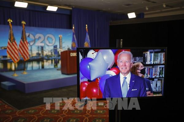 Bầu cử Mỹ 2020: Đảng Dân chủ nêu bật lợi thế của ứng viên Joe Biden