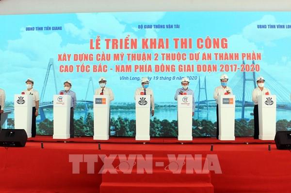 Xây dựng cầu Mỹ Thuận 2 vốn đầu tư trên 5.000 tỷ đồng