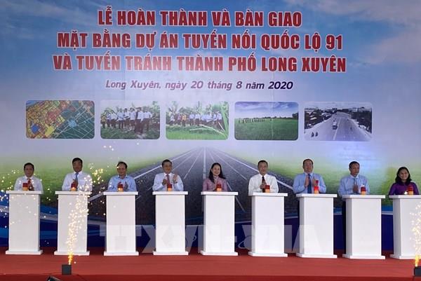 Hơn 2.100 tỷ đồng xây dựng tuyến nối Quốc lộ 91 và tuyến tránh thành phố Long Xuyên