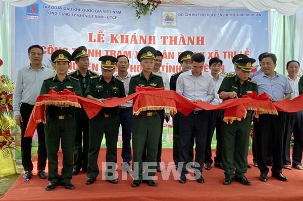 PV GAS tài trợ 4 tỷ đồng xây dựng Trạm xá quân dân y xã Tri Lễ (Nghệ An)