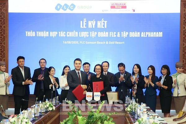 FLC và Alphanam ký thỏa thuận ưu tiên sử dụng, khai thác sản phẩm của nhau