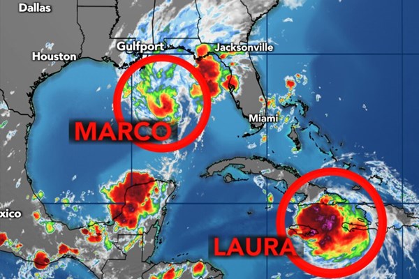 Bang Texas ban bố tình trạng thảm họa ứng phó với bão "kép" 