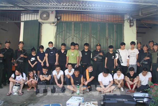 Lào Cai: Bắt giữ 21 đối tượng có lệnh truy nã của Công an Trung Quốc