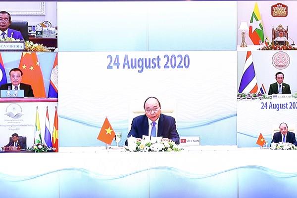 Lãnh đạo các nước MLC đánh giá cao những thành tựu trong hợp tác Mê Công-Lan Thương