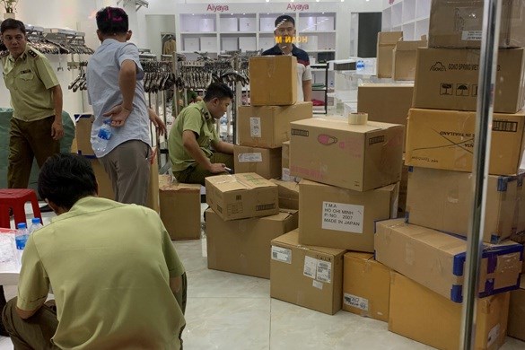 Hà Nội liên tiếp thu giữ số lượng lớn hàng hóa không rõ nguồn gốc
