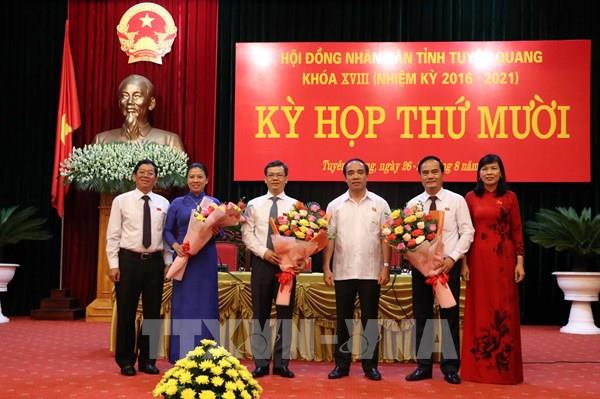 Ông Nguyễn Văn Sơn được bầu giữ chức Chủ tịch UBND tỉnh Tuyên Quang