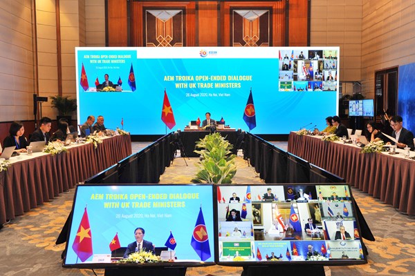 ASEAN 2020: Đối thoại trực tuyến giữa ASEAN và Vương quốc Anh