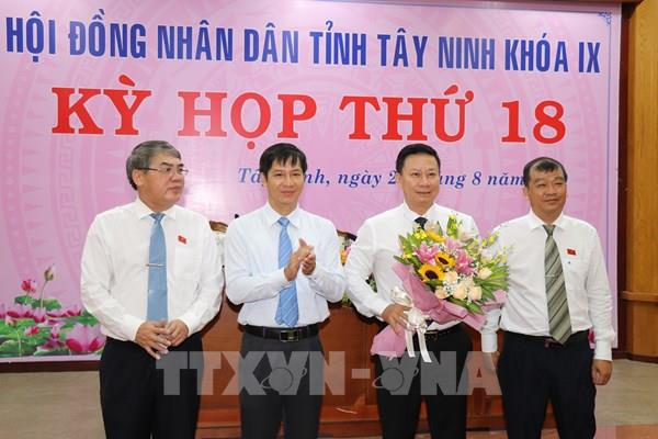 Ông Nguyễn Thanh Ngọc được bầu giữ chức Chủ tịch UBND tỉnh Tây Ninh