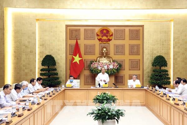 Thủ tướng chủ trì phiên họp Tiểu ban KT-XH phục vụ Đại hội Đảng toàn quốc lần thứ XIII