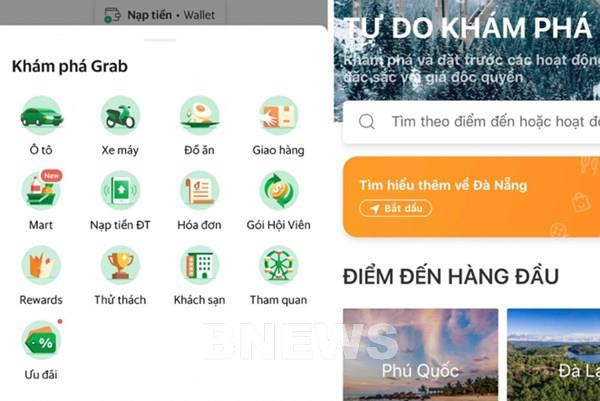 Grab và Klook ra mắt dịch vụ du lịch qua mục “Tham quan” trên ứng dụng