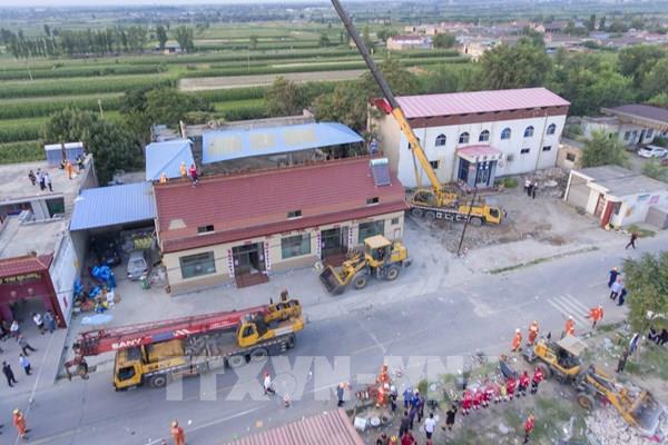 29 người thiệt mạng trong vụ sập nhà hàng tại Trung Quốc