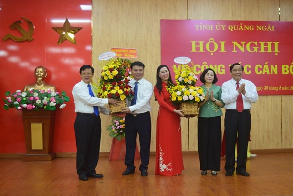 Đồng chí Bùi Thị Quỳnh Vân giữ chức Bí thư Tỉnh ủy Quảng Ngãi