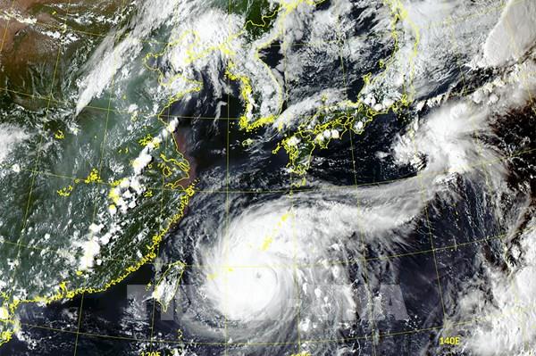 Bão Maysak gây mưa lớn trên Bán đảo Triều Tiên
